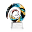 Nazare Award on Robson - Clear | https://www.bestnamebadges.com