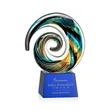 Nazare Award on Robson - Blue | https://www.bestnamebadges.com