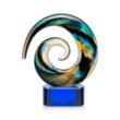 Nazare Award on Paragon - Blue | https://www.bestnamebadges.com