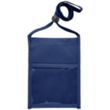 Premium Double Window Pouch Polyester Neck Wallet | https://www.bestnamebadges.com