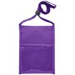 Premium Double Window Pouch Polyester Neck Wallet | https://www.bestnamebadges.com