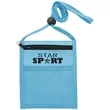 Nylon Pouch with Front Zipper Pocket | https://www.bestnamebadges.com