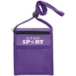 Nylon Pouch with Front Zipper Pocket | https://www.bestnamebadges.com