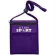 Nylon Pouch with Front Zipper Pocket | https://www.bestnamebadges.com