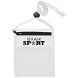 Nylon Pouch with Front Zipper Pocket | https://www.bestnamebadges.com