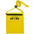 Nylon Pouch with Front Zipper Pocket | https://www.bestnamebadges.com