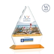 Fyreside VividPrint™ Award - Amber | https://www.bestnamebadges.com