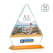 Fyreside VividPrint™ Award - Amber | https://www.bestnamebadges.com