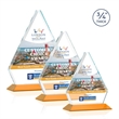 Fyreside VividPrint™ Award - Amber | https://www.bestnamebadges.com
