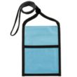 Two Tone Double Window Pouch | https://www.bestnamebadges.com