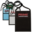 Two Tone Double Window Pouch | https://www.bestnamebadges.com