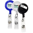 Retractable Badge Reel with Rotating Bulldog Clip | https://www.bestnamebadges.com