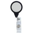 No-Twist Round Retractable Badge with Bulldog Clip | https://www.bestnamebadges.com