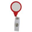 No-Twist Round Retractable Badge with Bulldog Clip | https://www.bestnamebadges.com