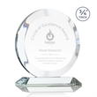 Gibralter Award - Clear | https://www.bestnamebadges.com