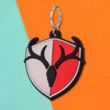 Custom 2D PVC Key Chain 1"-2.5" | https://www.bestnamebadges.com