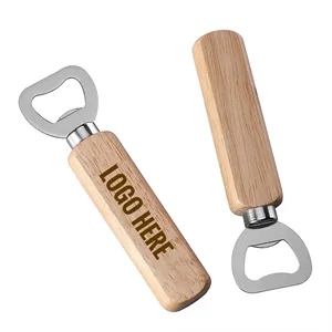Classic Wood Bottle Opener
