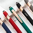 A 2 In 1 Metal Stylus Ballpoint Pens With Soft Touch Click | https://www.bestnamebadges.com
