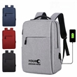 Travel Laptop Backpack With USB Charging Port | https://www.bestnamebadges.com