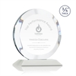 Gibralter Award - White | https://www.bestnamebadges.com