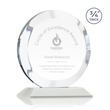 Gibralter Award - White | https://www.bestnamebadges.com