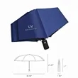 UV Protection Folding Automatic Travel Umbrella | https://www.bestnamebadges.com