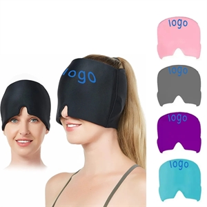 Gel Ice, Eye Mask, Head Cover, Migraine Relief Cap