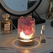 Crystal lamp essential oil diffuser | https://www.bestnamebadges.com
