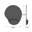 Memory Foam Soft Wrist Rest Mouse Pad | https://www.bestnamebadges.com
