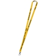 0.50" Polyester Silkscreen Lanyard | https://www.bestnamebadges.com