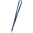 0.50" Polyester Silkscreen Lanyard | https://www.bestnamebadges.com