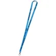 0.50" Polyester Silkscreen Lanyard | https://www.bestnamebadges.com