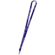 0.50" Polyester Silkscreen Lanyard | https://www.bestnamebadges.com