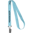0.62" Polyester Silkscreen Lanyard | https://www.bestnamebadges.com