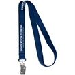 0.62" Polyester Silkscreen Lanyard | https://www.bestnamebadges.com