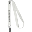 0.62" Polyester Silkscreen Lanyard | https://www.bestnamebadges.com