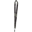 1" Polyester Silkscreen Lanyard | https://www.bestnamebadges.com