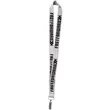 1" Polyester Silkscreen Lanyard | https://www.bestnamebadges.com