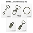 1" Polyester Silkscreen Lanyard | https://www.bestnamebadges.com