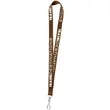 0.75" Polyester Silkscreen Lanyard | https://www.bestnamebadges.com