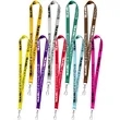 0.75" Polyester Silkscreen Lanyard | https://www.bestnamebadges.com