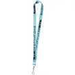 0.75" Polyester Silkscreen Lanyard | https://www.bestnamebadges.com