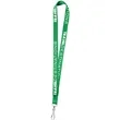 0.75" Polyester Silkscreen Lanyard | https://www.bestnamebadges.com