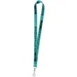 0.75" Polyester Silkscreen Lanyard | https://www.bestnamebadges.com