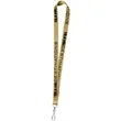 0.75" Polyester Silkscreen Lanyard | https://www.bestnamebadges.com