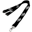 0.62" Polyester Lanyard with Safety Breakaway | https://www.bestnamebadges.com
