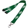 0.62" Polyester Lanyard with Safety Breakaway | https://www.bestnamebadges.com