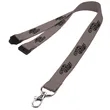 0.62" Polyester Lanyard with Safety Breakaway | https://www.bestnamebadges.com