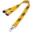 0.62" Polyester Lanyard with Safety Breakaway | https://www.bestnamebadges.com