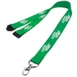 0.62" Polyester Lanyard with Safety Breakaway | https://www.bestnamebadges.com